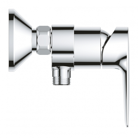 Baterie dus culoare crom Grohe BauEdge New [1]