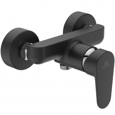 Baterii baie - Baterie dus Ideal Standard Cerafine O negru mat/crom lucios