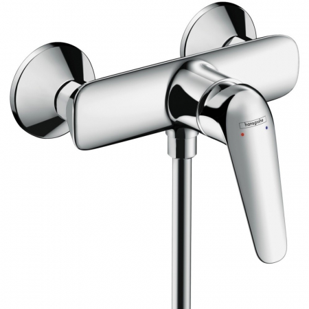Baterii baie - Baterie dus cu monocomanda, culoare crom lucios, Hansgrohe Novus