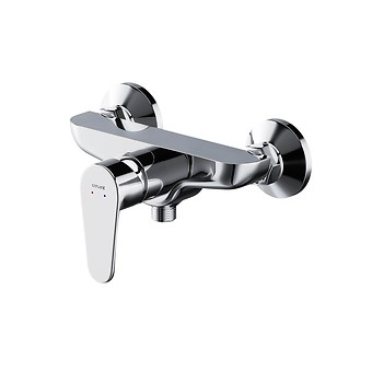 LIBRA - Baterie dus cu montare pe perete, crom, Cersanit Libra