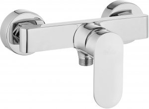 Baterii dus - Baterie dus culoare crom Deante, Alpinia