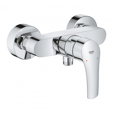 BATERIE DUS - Baterie dus culoare crom Grohe Eurosmart New