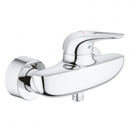 BATERIE DUS - Baterie dus culoare crom Grohe Eurostyle New