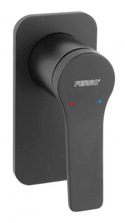 Baie - Baterie dus incastrata culoare negru Ferro, Stratos