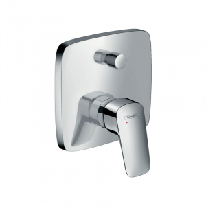 Baterii baie - Baterie dus Hansgrohe Logis incastrata pentru corp ingropat, crom
