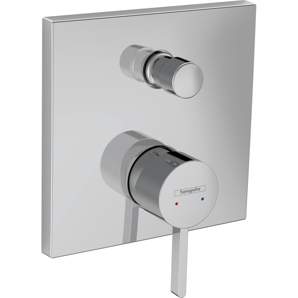 Baterii dus - Baterie dus Hansgrohe Finoris incastrata pentru corp ingropat, crom lucios 76415000
