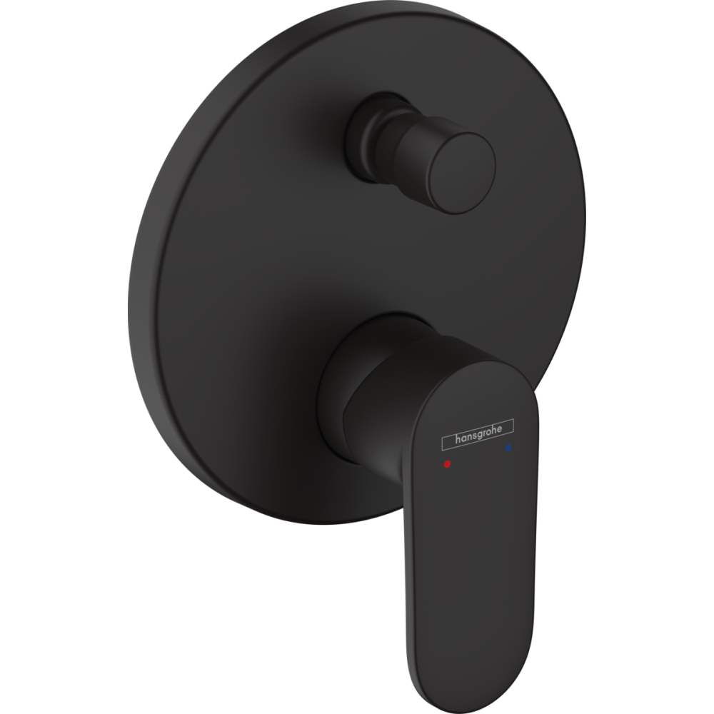 Baterii dus - Baterie dus Hansgrohe Vernis Blend incastrata pentru corp ingropat, negru mat 71466670