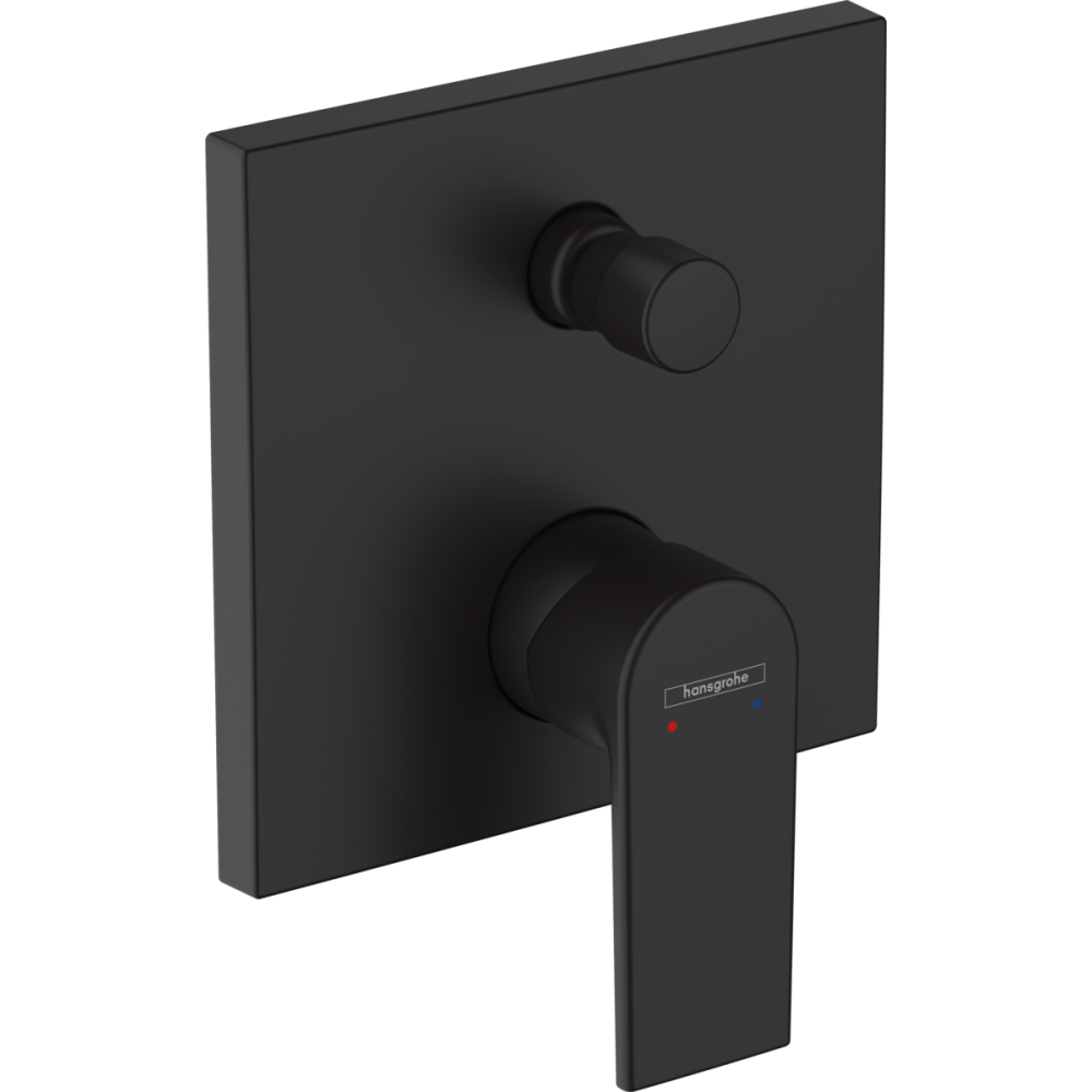 Baterii dus - Baterie dus Hansgrohe Vernis Shape incastrata pentru corp ingropat, negru mat 71468670