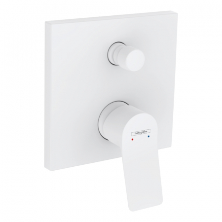 Baterii dus - Baterie dus Hansgrohe Vivenis incastrata pentru corp ingropat, alb mat 75415700