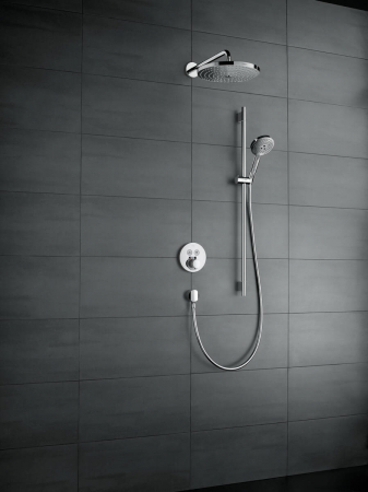 Baterie dus incastrata termostatata crom lucios Hansgrohe, ShowerSelect S [2]