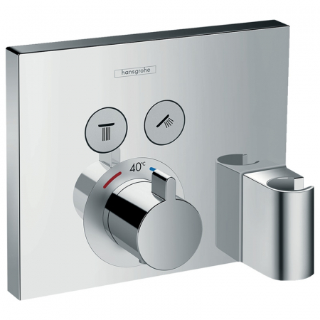 Baterii dus - Baterie dus incastrata termostatata crom Hansgrohe, ShowerSelect