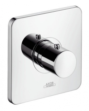Baterii dus - Baterie dus incastrata termostatata culoare crom Hansgrohe Axor Citterio M