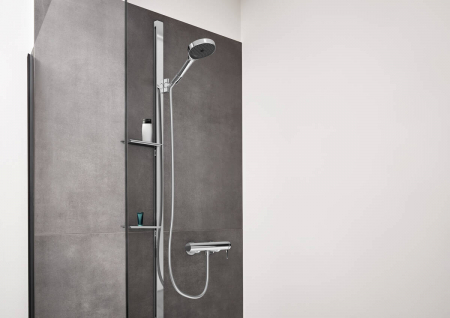 Baterie dus monocomanda culoare crom lucios Hansgrohe Finoris 76620000 [1]