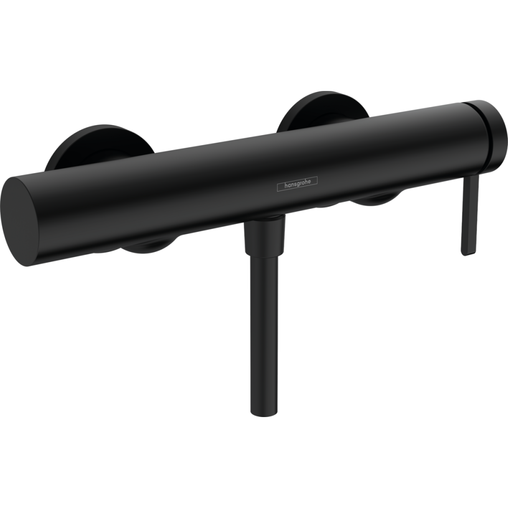 Baterii dus - Baterie dus monocomanda culoare negru mat Hansgrohe Finoris 76620670
