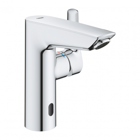 Baterii lavoare - Baterie lavoar cu senzor crom, marimea M, baterie 6V, Grohe Eurosmart