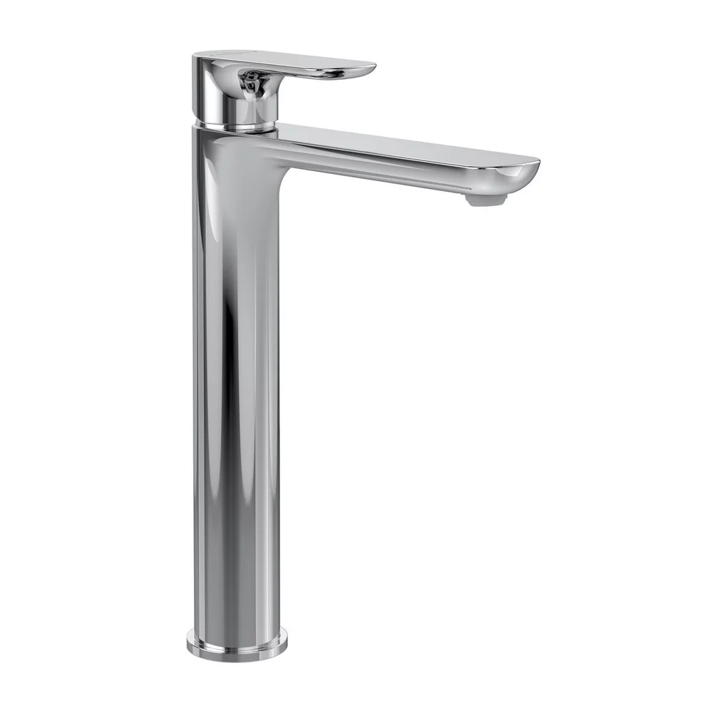Baterii baie - Baterie inalta pentru lavoar cu ventil click-clack, crom, Villeroy&Boch O.Novo