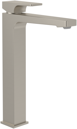 Baie - Baterie inalta pentru lavoar cu ventil click-clack, nichel periat, Villeroy&Boch Architectura Square
