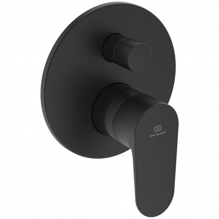 Baterie cada sau dus incastrata Ideal Standard Cerafine O negru mat [0]