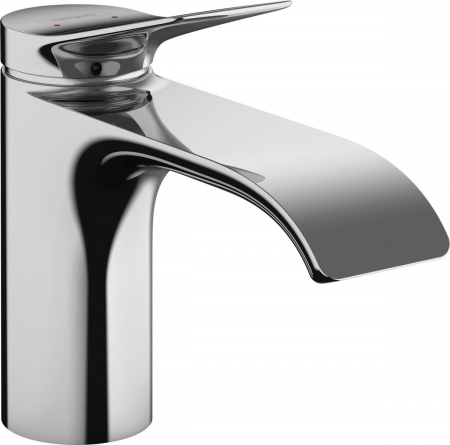 Baterii lavoare - Baterie lavoar baie crom cu ventil inclus Hansgrohe Vivenis 80