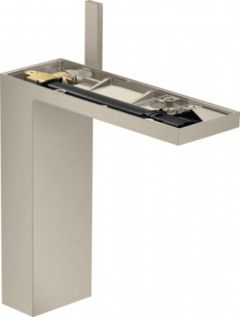 Baterii lavoare - Baterie lavoar baie nichel periat, ventil click-clack, Hansgrohe Axor MyEdition 230