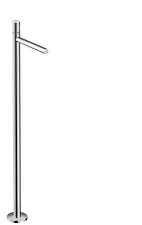 Baterii lavoare - Baterie lavoar baie crom cu montaj in pardoseala, pipa 260 mm, Hansgrohe Axor Uno