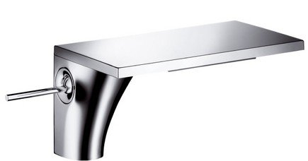 Baterii lavoare - Baterie lavoar baie crom cu ventil inclus, pipa 223 mm, Hansgrohe Axor Massaud
