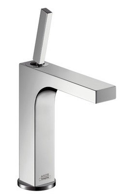 Baterii lavoare - Baterie lavoar baie crom cu ventil pop-up Hansgrohe Axor Citterio 180