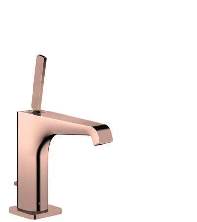 Baie - Baterie lavoar baie red gold lucios cu ventil pop-up Hansgrohe Axor Citterio E