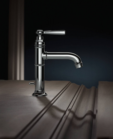 Baterie lavoar baie crom cu ventil pop-up Hansgrohe Axor Montreux 100 [2]