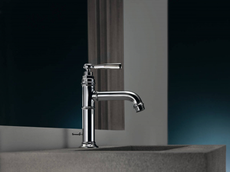Baterie lavoar baie crom cu ventil pop-up Hansgrohe Axor Montreux 100 [1]
