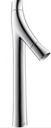 Baie - Baterie lavoar baie crom cu ventil pop-up, pipa 124 mm, Hansgrohe Axor Starck Organic 435
