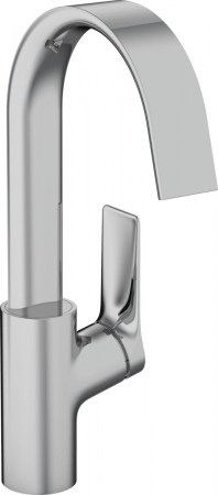 Baterii lavoare - Baterie lavoar baie culoare crom, cu ventil inclus, Hansgrohe Vivenis 210