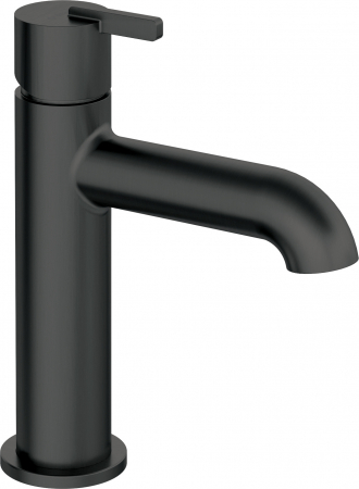 Baterii lavoare - Baterie Chiuveta baie culoare neagra Deante Silia