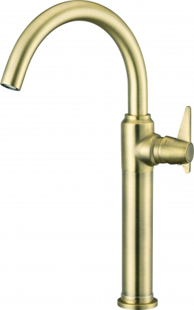 Baterii lavoare - Baterie Chiuveta baie inalta bronz Deante, Temisto
