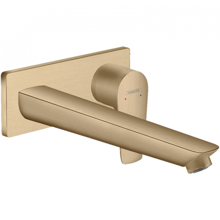 Baterii lavoare - Baterie lavoar incastrata bronz periat Hansgrohe Talis Select E