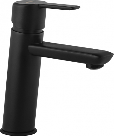 Baterii lavoare - Baterie Chiuveta baie culoare neagra Deante Arnika