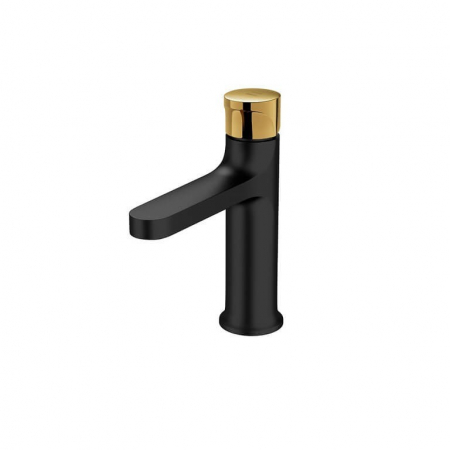 Baterie lavoar Cersanit Inverto, negru mat [1]