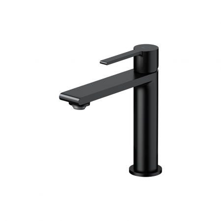 Baterii baie - Baterie lavoar Cersanit Virgo, negru mat