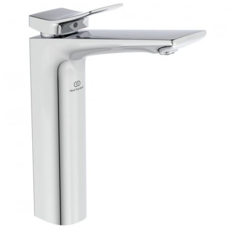 Baterii lavoare - Baterie lavoar inalta Ideal Standard Conca crom lucios cu ventil pop-up inclus