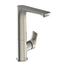 Baterii lavoare - Baterie lavoar inalta Ideal Standard Connect Air argintiu mat cu pipa pivotanta