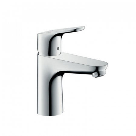Baterii lavoare - Baterie lavoar crom cu ventil inclus Hansgrohe, Focus 100