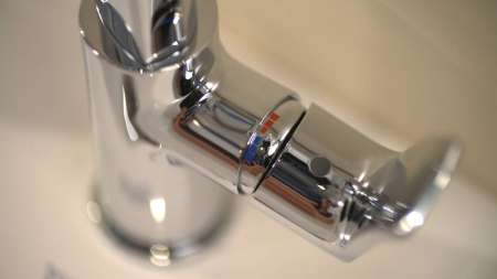 Baterie lavoar crom cu ventil pop-up Hansgrohe Metris 230 [5]