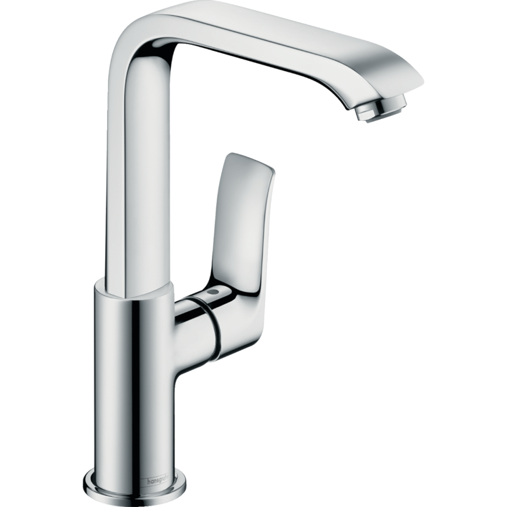 Baterii lavoare - Baterie lavoar crom cu ventil pop-up Hansgrohe Metris 230