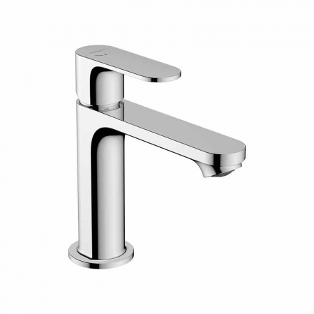 Baterii lavoare - Baterie lavoar crom, tehnologie CoolStart, Hansgrohe Rebris S 110