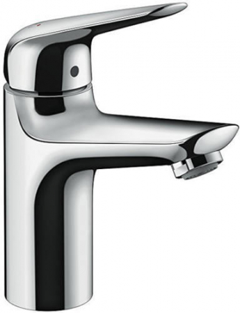 Baterii baie - Baterie lavoar cu monocomanda, culoare crom lucios, Hansgrohe Novus 100
