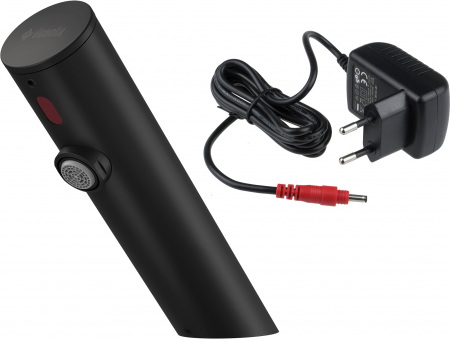 Baterii baie - Baterie lavoar cu senzor, culoare negru, alimentare retea 230/6V, fara control temperatura, Deante Sense