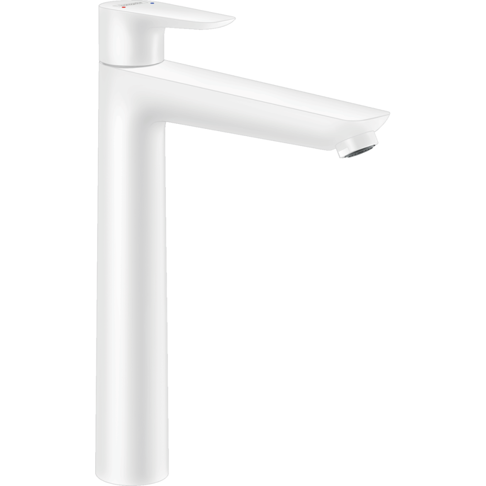 Baterii lavoare - Baterie lavoar alb mat, ventil inclus, Hansgrohe Talis E 240