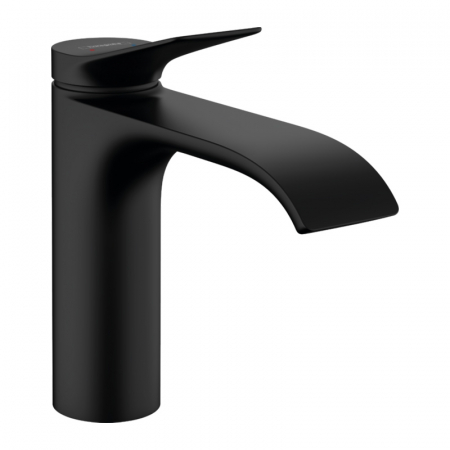 Baie - Baterie lavoar cu ventil inclus, negru mat, Hansgrohe Vivenis 110