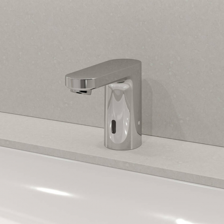 Baterie lavoar electronica, crom, alimentare cu baterii, Hansgrohe Vernis Blend h100 [1]