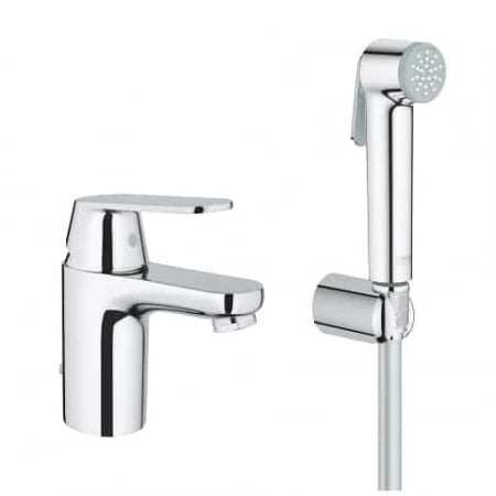 Baterii lavoare - Set baterie lavoar cu dus igienic Eurosmart Cosmopolitan Hygienica Grohe